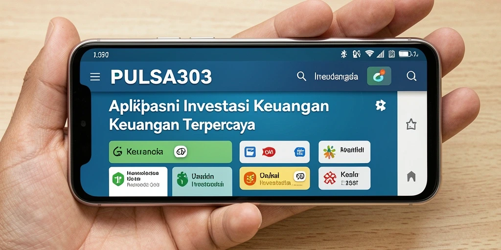 Antarmuka PULSA303 yang intuitif dan informatif untuk investasi.