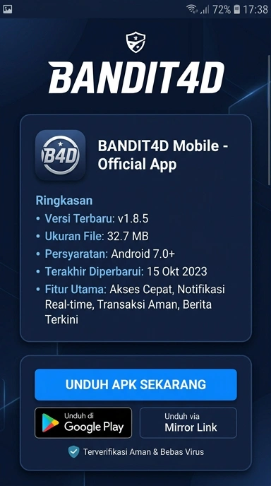 Download dan Instal APK Bandit4d untuk Android