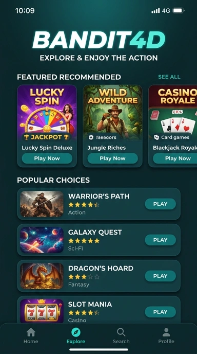 bandit4d — Pusat Akses Aplikasi Populer dan Kanal Uji Terpercaya